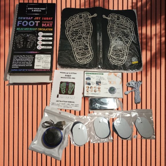 EMS Foldable Foot Massager Mat for Muscles Relaxation, Pain Relief (New in Box) - Picture 4 of 9